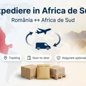 Banner Colete Expres pentru ruta Africa de Sud <-> Romania