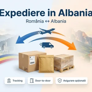 Banner Colete Expres pentru ruta Albania <-> Romania
