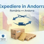 Banner Colete Expres pentru ruta Andorra  Romania