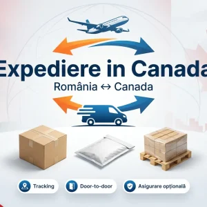 Banner Colete Expres pentru ruta Canada <-> Romania