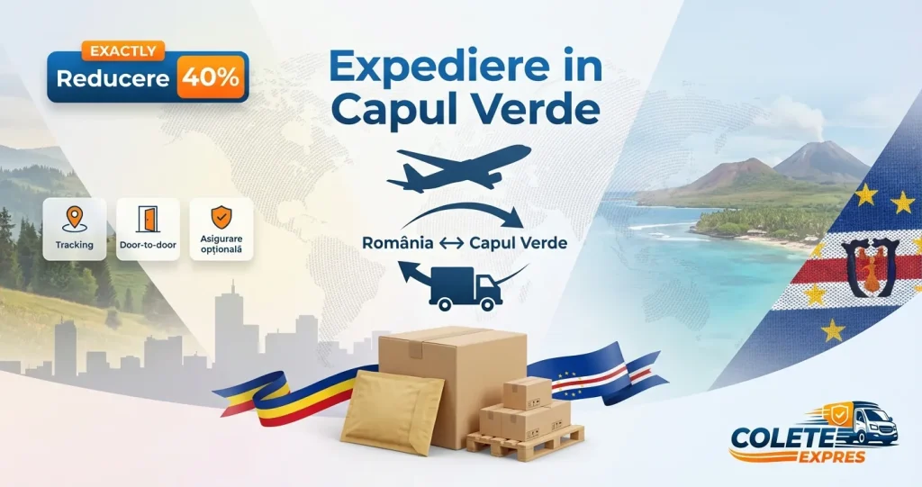 Banner Colete Expres pentru ruta Capul Verde <-> Romania