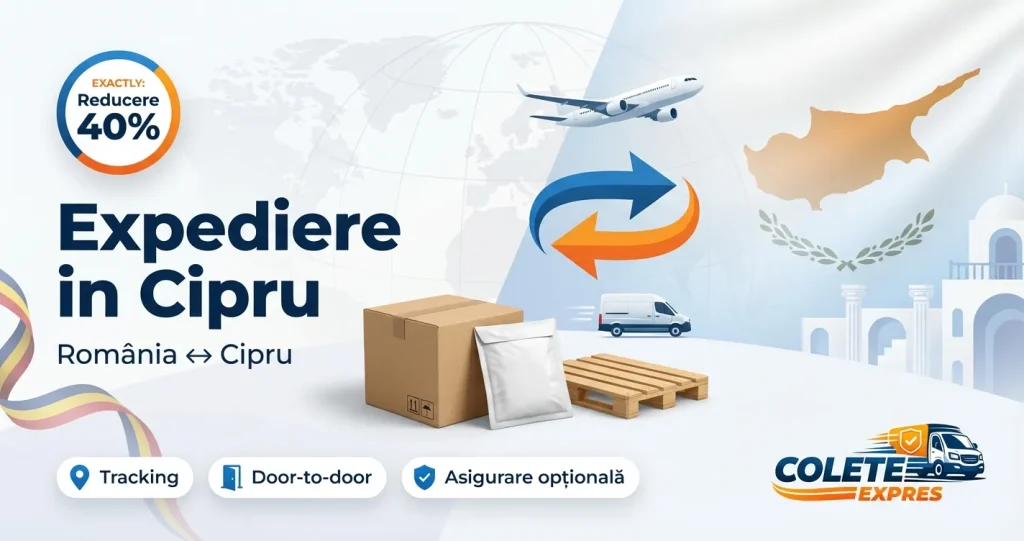 Banner Colete Expres pentru ruta Cipru <-> Romania
