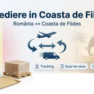 Banner Colete Expres pentru ruta Coasta de Fildes <-> Romania