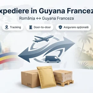 Banner Colete Expres pentru ruta Guyana Franceza <-> Romania