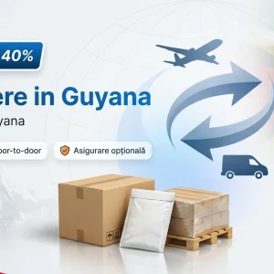Banner Colete Expres pentru ruta Guyana <-> Romania