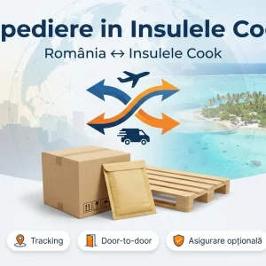 Banner Colete Expres pentru ruta Insulele Cook <-> Romania