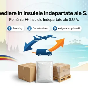 Banner Colete Expres pentru ruta Insulele Indepartate ale S.U.A. <-> Romania