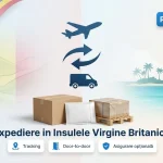 Banner Colete Expres pentru ruta Insulele Virgine Britanice  Romania