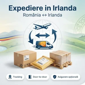 Banner Colete Expres pentru ruta Irlanda <-> Romania