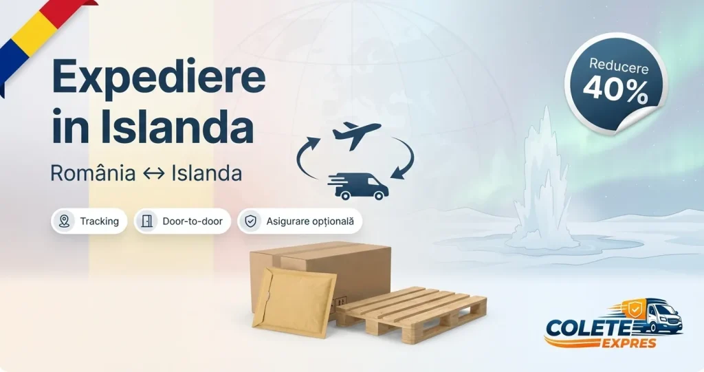 Banner Colete Expres pentru ruta Islanda <-> Romania