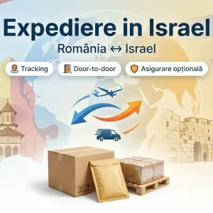 Banner Colete Expres pentru ruta Israel <-> Romania