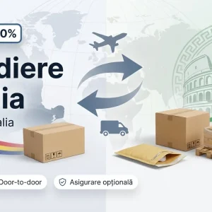 Banner Colete Expres pentru ruta Italia <-> Romania