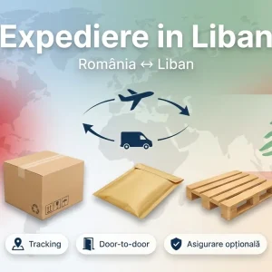 Banner Colete Expres pentru ruta Liban <-> Romania