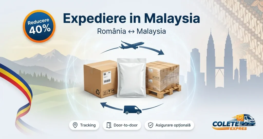 Banner Colete Expres pentru ruta Malaysia <-> Romania