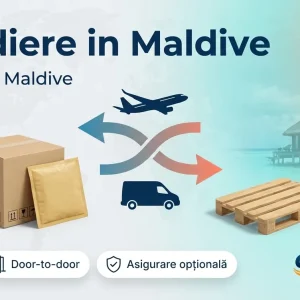 Banner Colete Expres pentru ruta Maldive <-> Romania