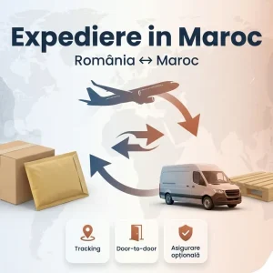 Banner Colete Expres pentru ruta Maroc <-> Romania
