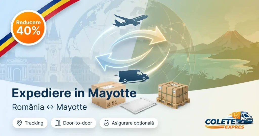 Banner Colete Expres pentru ruta Mayotte <-> Romania