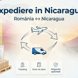 Banner Colete Expres pentru ruta Nicaragua <-> Romania
