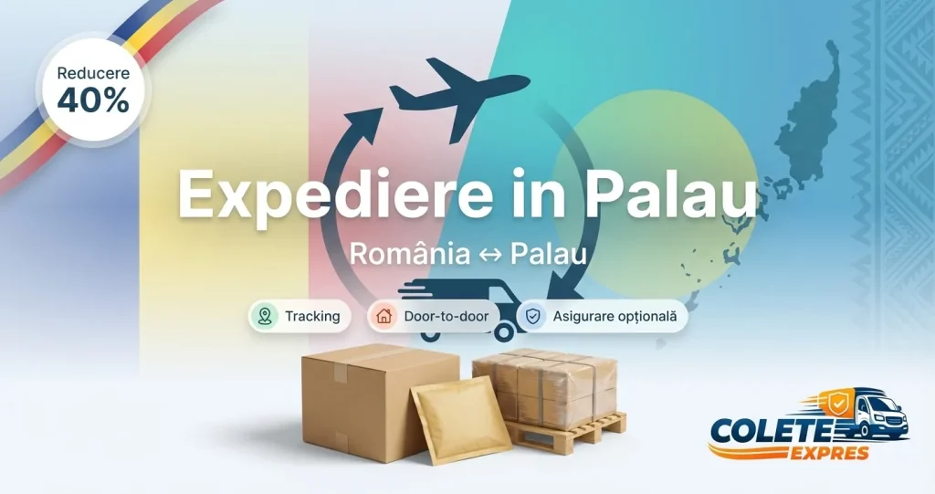 Banner Colete Expres pentru ruta Palau <-> Romania