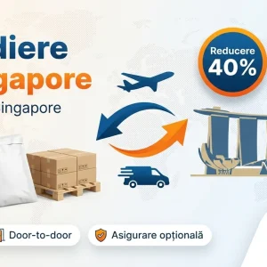 Banner Colete Expres pentru ruta Singapore <-> Romania