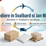 Banner Colete Expres pentru ruta Svalbard si Jan Mayen  Romania