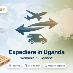 Banner Colete Expres pentru ruta Uganda <-> Romania