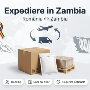 Banner Colete Expres pentru ruta Zambia <-> Romania