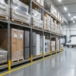 Depozit modern pentru obiecte voluminoase si mobila, pregatit pentru distributie nationala