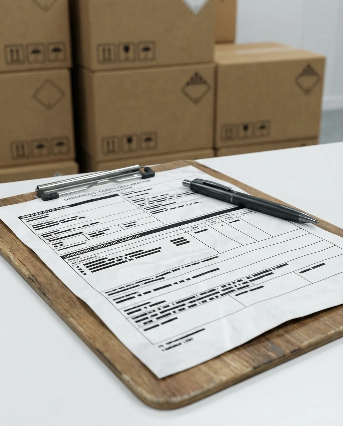 Documentația DGD obligatorie pentru transportul mărfurilor periculoase care depășesc limitele LQ