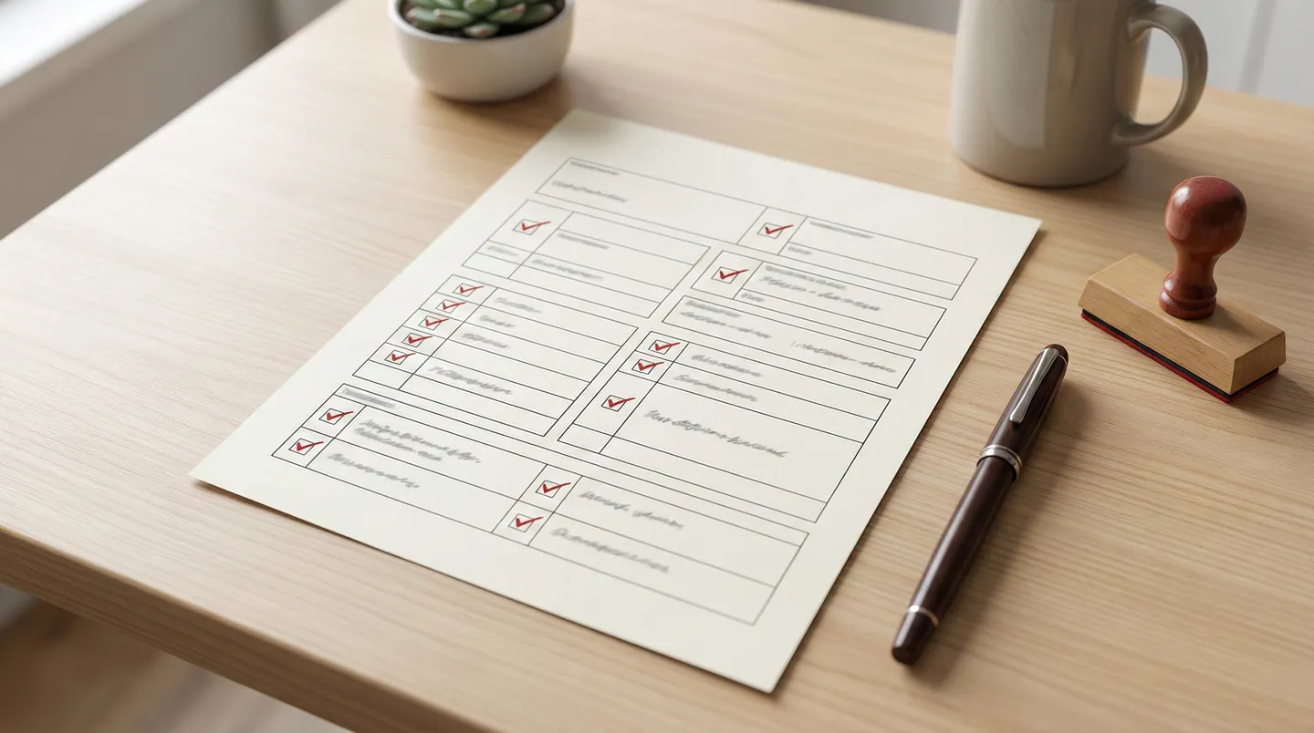 Exemplu de factură comercială corect completată cu elementele obligatorii bifate