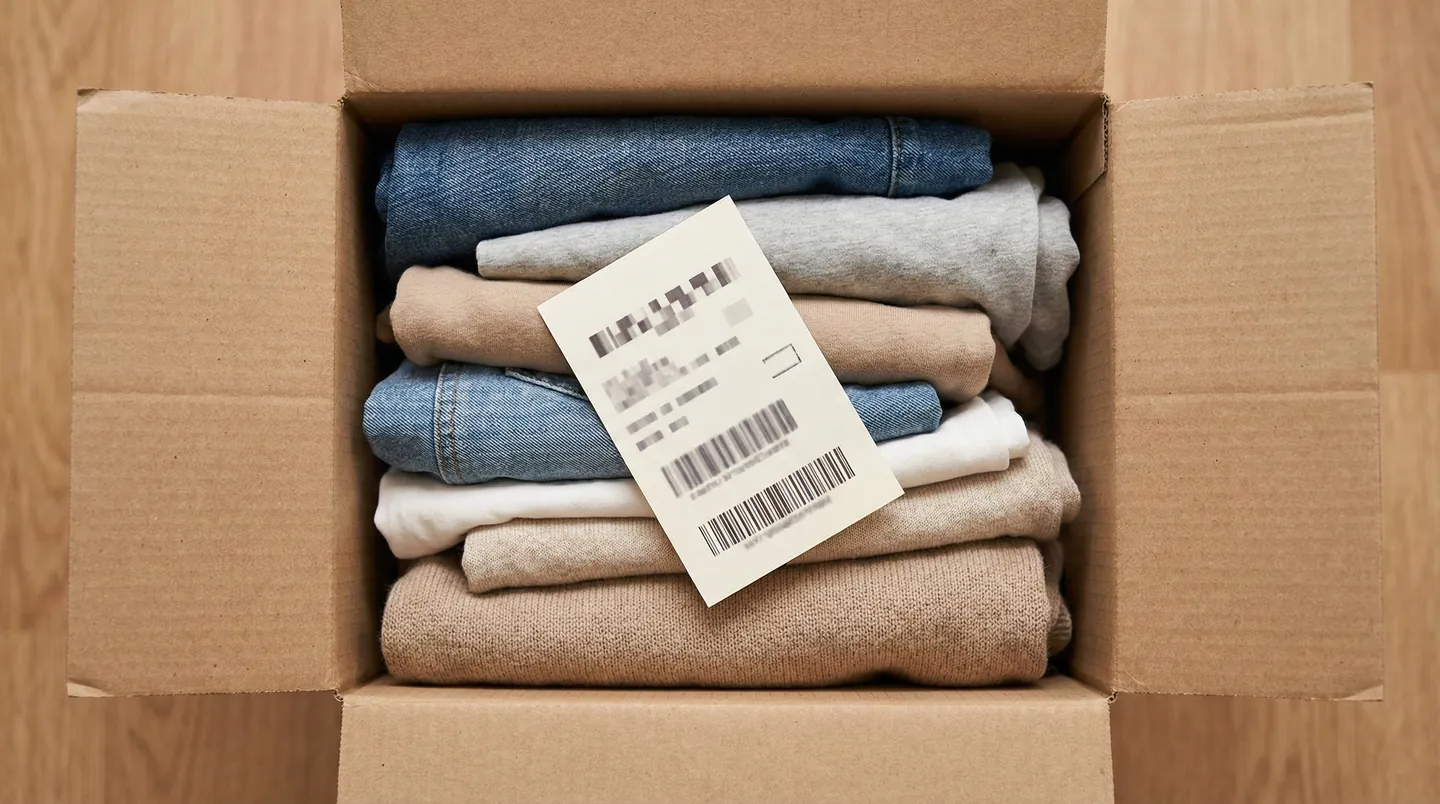 Măsură de siguranță: plasarea unei copii a adresei de livrare în interiorul coletului