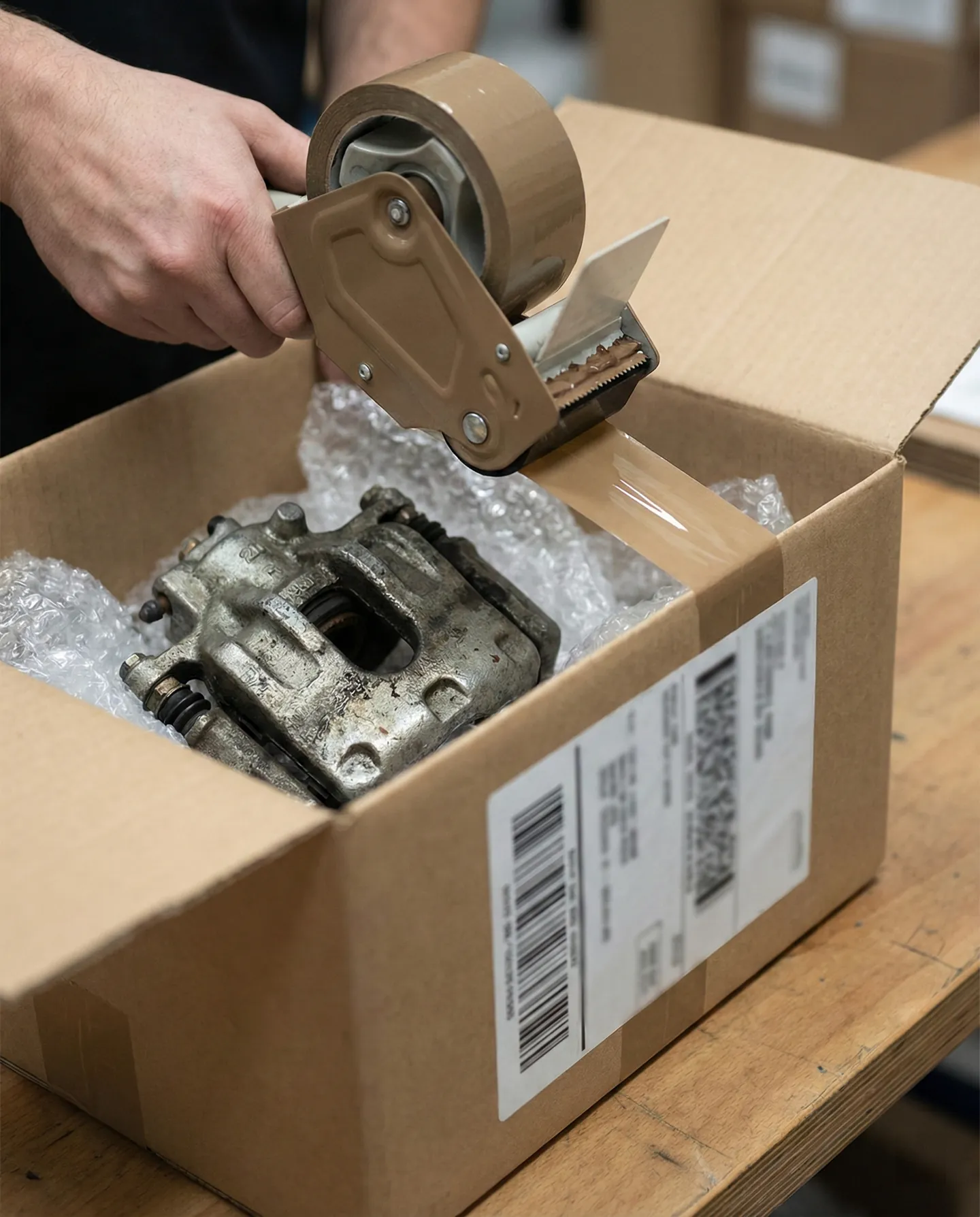 Pregătirea piesei vechi pentru retur (Core Charge) în vederea recuperării garanției