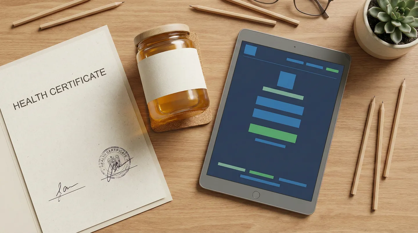 Set de documente vamale necesare pentru exportul de alimente: Certificat Sanitar și sistemul IPAFFS