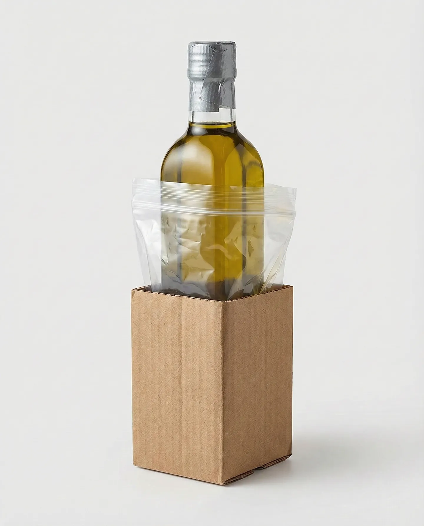 Straturile de protecție pentru expedierea lichidelor: sigilare capac, pungă etanșă, manșon de carton