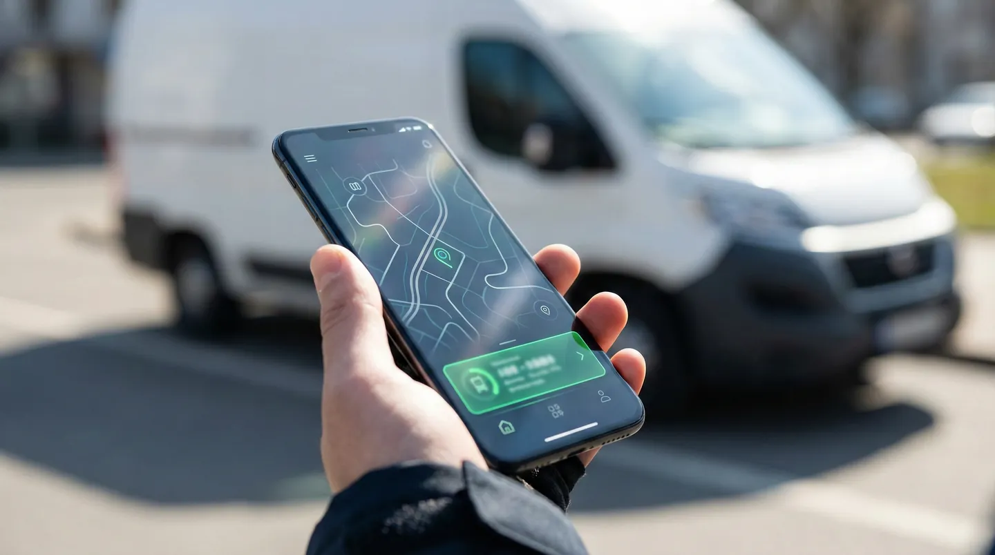 Urmărirea coletului pe telefon prin aplicația de Track and Trace a curierului